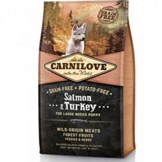 Brit Carnilove Salmon & Turkey. Puppy Large Breeds