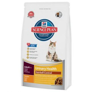 Hills Science Plan Feline Adult Urinary Health Hairball Control