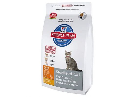 Hills Science Plan Feline Sterilised Cat Young Adult με Κοτόπουλο