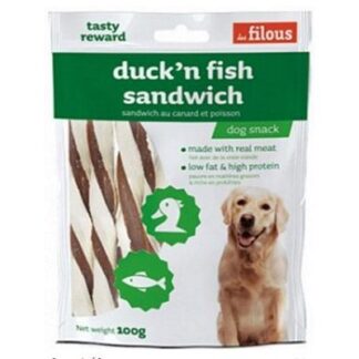 Les Filous Duck N Fish Sandwich