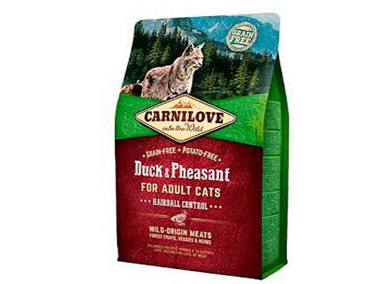 Brit Carnilove Cat Grain Free - Duck & Pheasant Hairball Control