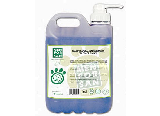 Men for San Σαμπουάν για Λευκό τρίχωμα 5L για επαγγελματική χρήση.