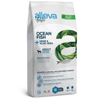 Alleva HOLISTIC OCEAN FISH ADULT MEDIUM-MAXI DOG HEMP & ALOE VERA