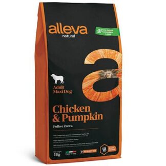 Alleva NATURAL CHICKEN & PUMPKIN ADULT MAXI DOG