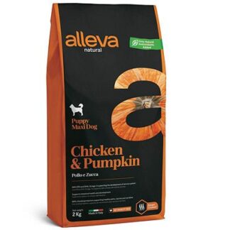 Alleva NATURAL CHICKEN & PUMPKIN PUPPY MAXI DOG