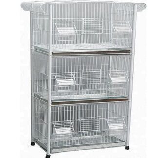 Bon Ζευγαρώστρα Τριώροφη Λευκή.