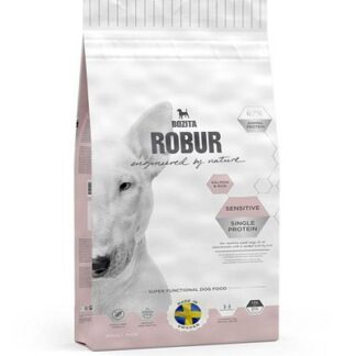 Bozita Robur Sensitive Single Protein Σολομός & Ρύζι