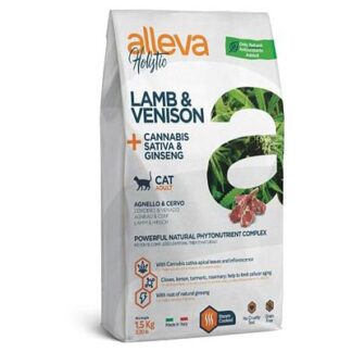 Alleva Holistic Lamb & Venison Cannabis Sativa & Ginseng Adult