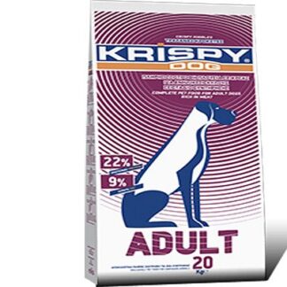 KRISPY ADULT DOG 20kg μονόχρωμη