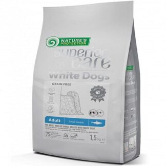 Nature's Protection WHITE DOG WITH HERRING ADULT SMALL BREED GRAIN FREE