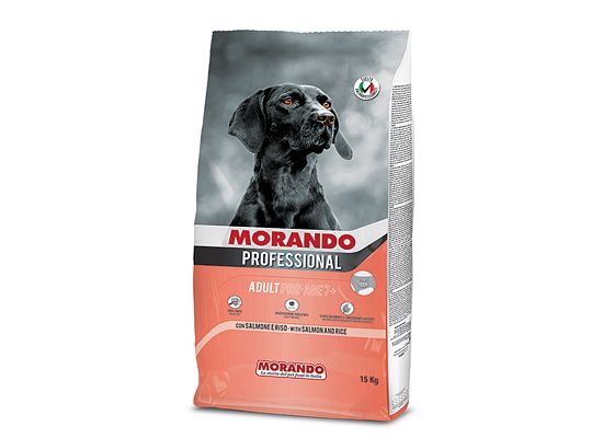 Morando Professional Age 7+ senior Salmon & Rice 15kg