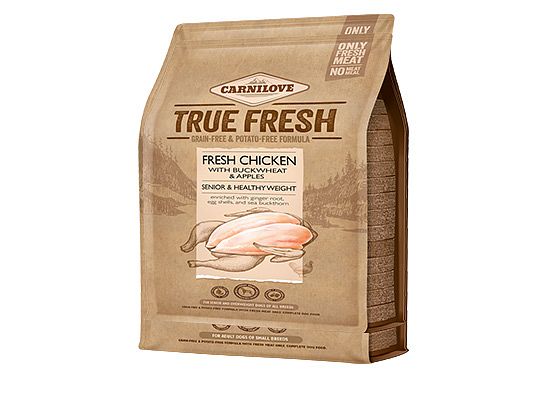 Brit Carnilove True Fresh Dog Senior & Health Weight Chicken
