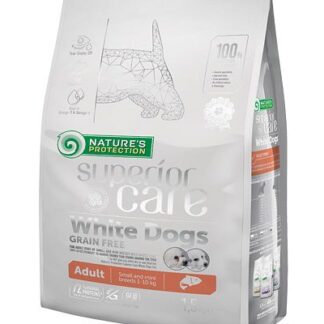 Nature's Protection SUPERIOR CARE WHITE DOGS GRAIN FREE ADULT SALMON