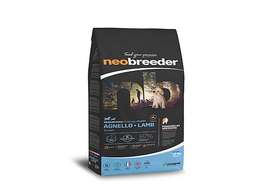 Alleva NEOBREEDER Dog Puppy Lamb Medium - Maxi 12kg