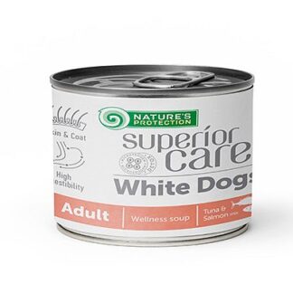 Nature's Protection SOUP WHITE DOGS ALL BREEDS ADULT SALMON AND TUNA