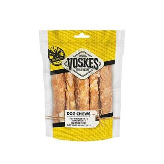Voskes Voeders Rawhide with Chicken Sticks 17cm (12 Τεμ)