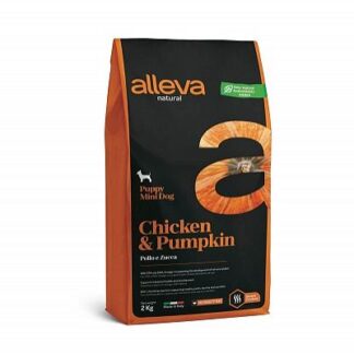 Alleva Natural PUPPY MINI DOG CHICKEN & PUMPKIN
