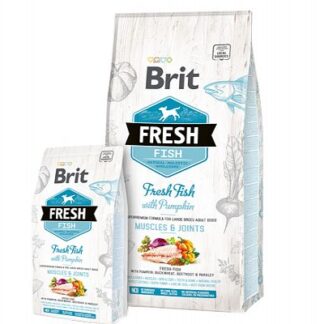 Brit Fresh Adult Large Muscles & Joints. Fish with Pumpkin