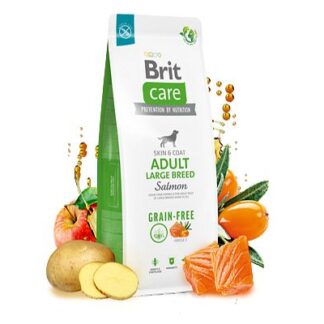 BRIT CARE Adult Large salmon breed Grain free