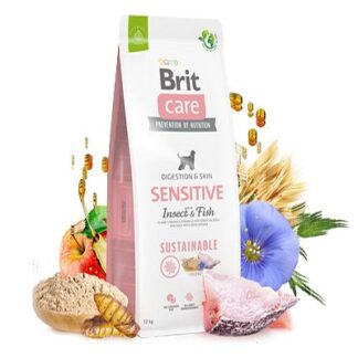 BRIT CARE Sustainable Dog Sensitive Hair & Skin FISH & INSECT