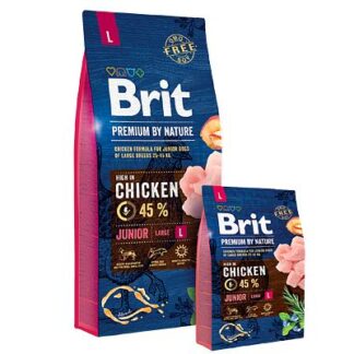 BRIT BY NATURE JUNIOR Large breed