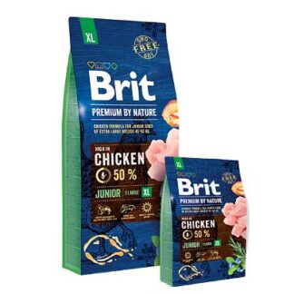 BRIT BY NATURE JUNIOR X-Large breeds