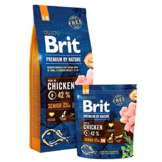 BRIT BY NATURE SENIOR small & medium breeds