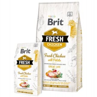 Brit Fresh Adult Great Life. Chicken with Potato