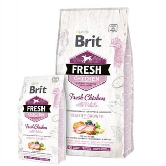 Brit Fresh Puppy Healthy Growth. Chicken with Potato
