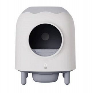 HHOLove Έξυπνη Αυτοκαθαριζόμενη Τουαλέτα Γάτας iPet (ΛευκόΓκρι)