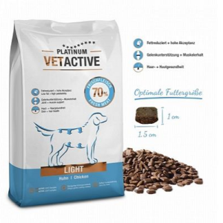 PLATINUM VETACTIVE Light Μαγειρευτή (FSG) Ξηρά Τροφή Παχύσαρκου Σκύλο
