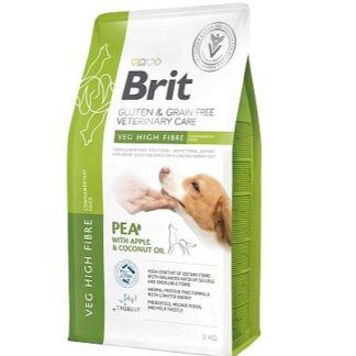 Brit Vetenirary Diets Grain Free Veg High Fibre Pea with Apple & Coconut Oil
