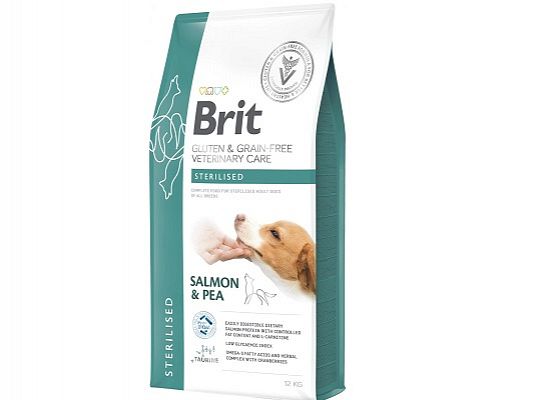 Brit Vetenirary Diets Grain Free Sterilised Salmon & Pea