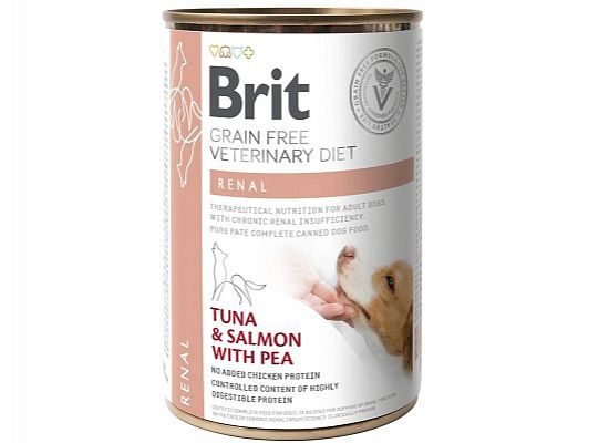 Brit Vetenirary Diets Κλινική Κονσέρβα Renal 400gr για Σκύλο