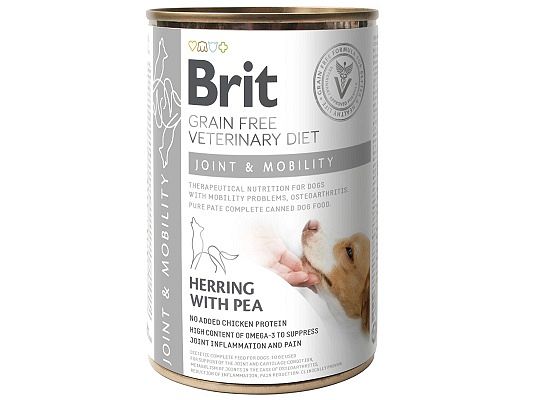 Brit Vetenirary Diets Κλινική Κονσέρβα Joint & Mobility 400gr για Σκύλο