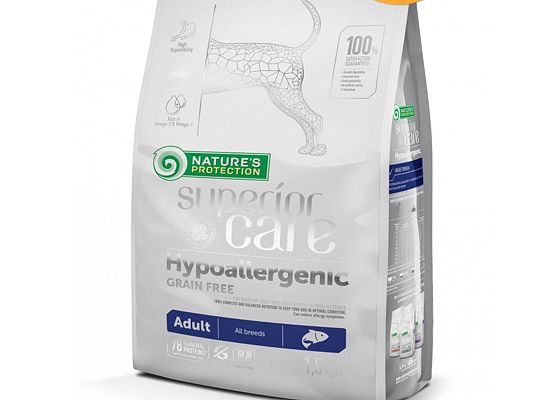 Nature's Protection SUPERIOR CARE - HYPOALLERGENIC - GRAIN FREE SALMON