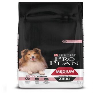 Pro Plan Medium Adult Sensitive Skin Optiderma Salmon Formula