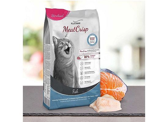 PLATINUM PLATINUM Meatcrisp Sterilised Fish με 83% Φρέσκο Ψάρι
