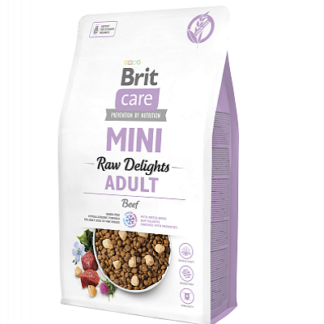 Brit Care Mini Dog Freeze-Dried Raw Delights Beef