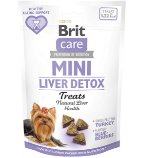 Brit Care Mini Dog Treats Liver Detox