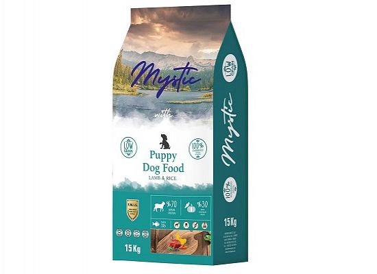 Mystic Low Grain Ξηρά Τροφή για Κουτάβια με Αρνί και Ρύζι