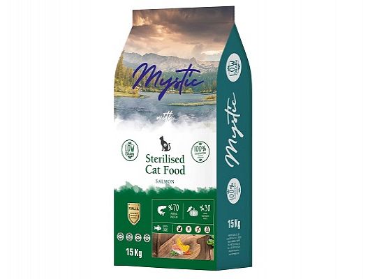 Mystic Low Grain Ξηρά Τροφή για Στειρωμένες Γάτες με Κοτόπουλο