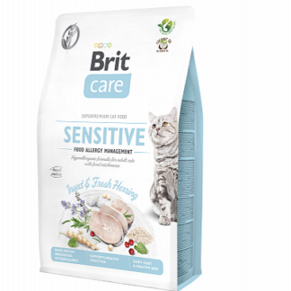 BRIT CARE Cat GF Sensitive FOOD ALLERGY Insect & Herring