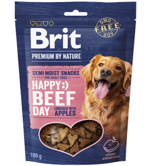 BRIT BY NATURE Dog Semi-Moist Snacks Happy