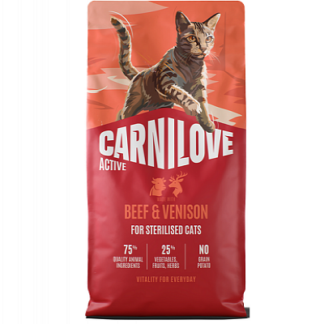 Brit Carnilove Beef & Venison for Sterilised Cats