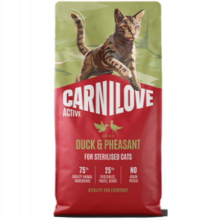 Brit Carnilove Cat Duck & Pheasant for Sterilised Cats