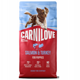 Brit Carnilove Salmon & Turkey - Puppy - Grain Free