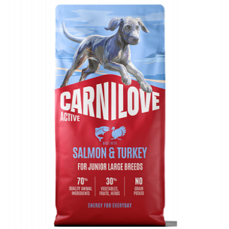Brit Carnilove Salmon & Turkey Junior Large Breeds