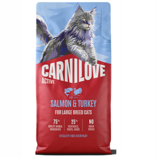 Brit Carnilove Salmon & Turkey for Large Breed Cats