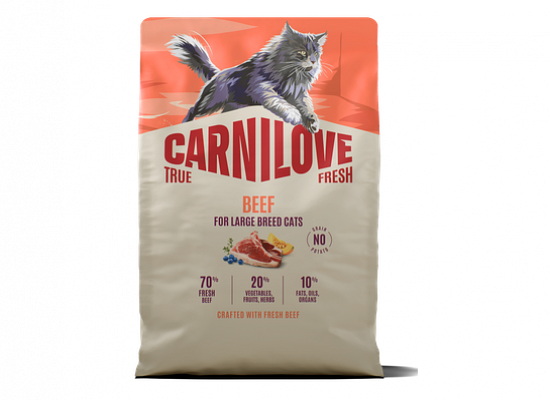 Brit Carnilove True Fresh Beef for Large Breed Cats